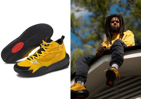 j cole shoes puma|j cole new shoes.